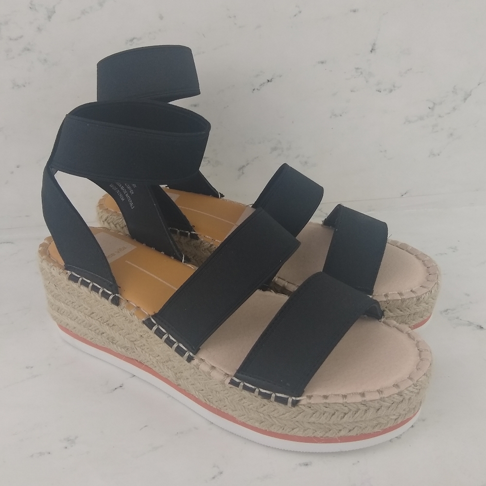 NEW Dolce Vita Platform Espadrille Sandals - Picture 4 of 6